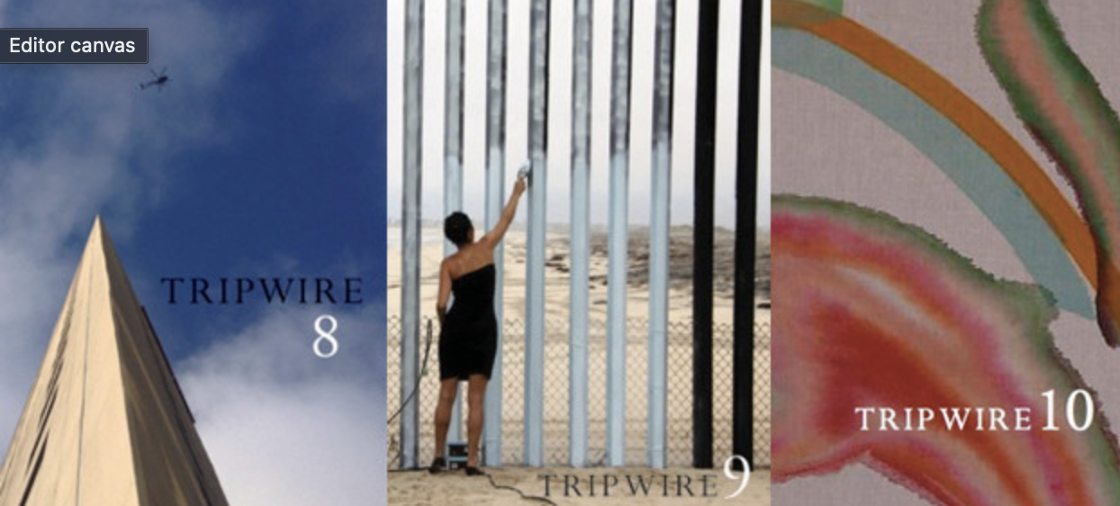 New at J2: Aaron Beasley & David Buuck on Tripwire & “really doing contemporaneity”